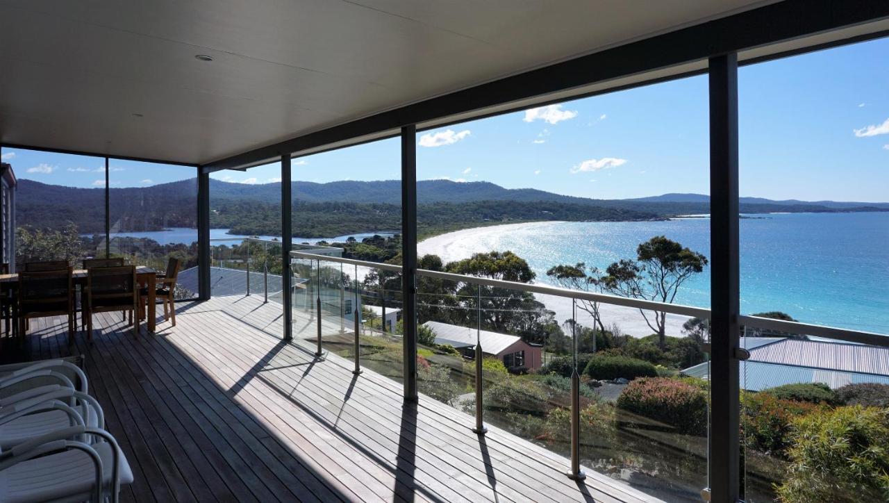 Sea Eagle Cottage Amazing Views Of Bay Of Fires Binalong Bay エクステリア 写真